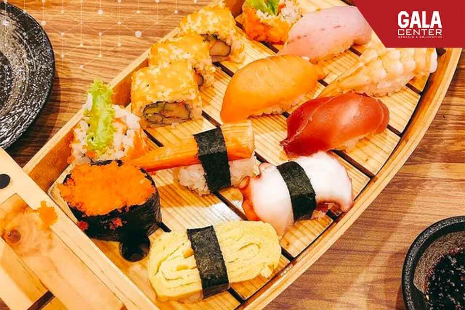 Những loại Sushi hấp dẫn đa dạng được phục vụ