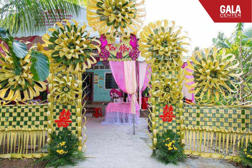 Cổng cưới độc lạ chỉ có tại Việt Nam