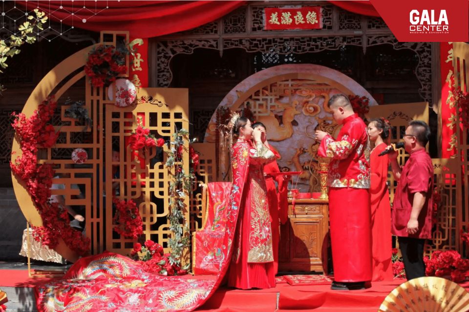 sảnh tiệc cưới Trung Hoa