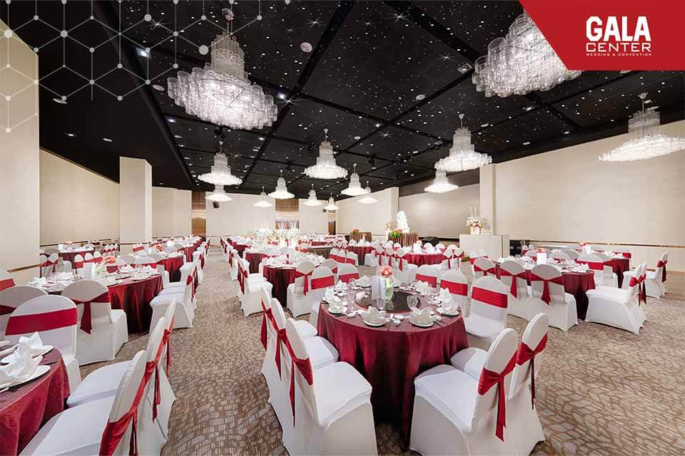 Nhà hàng tiệc cưới quận Tân Bình - Gala Center có hơn 5 sảnh tiệc đẹp 